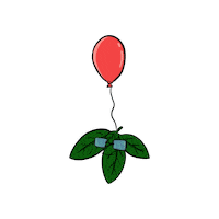 Balloon Basil Sticker