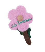 LuisTrenker flowers handmade accessories blumen Sticker