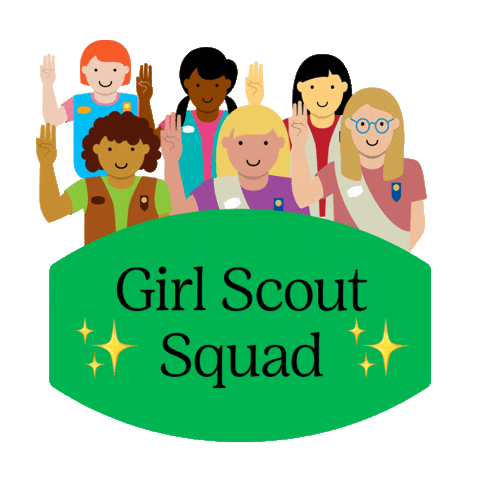 Girl Scouts Gssa Sticker by Girl Scouts of Southern Alabama