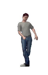 3D Portrait Sticker by Originals