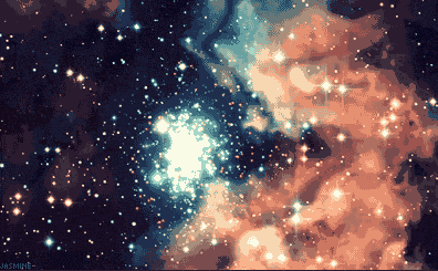 space universe GIF