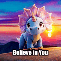 Hope Believe In You GIF by Divineasaur