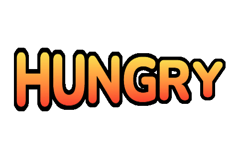 Hungry Feed Me Sticker