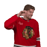 Listen Sticker by NHLBlackhawks