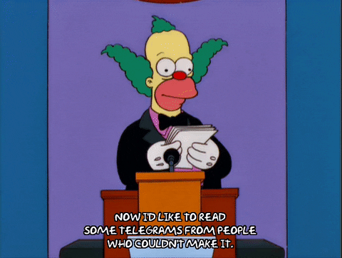 bart simpson microphone GIF