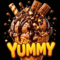 Yum Yum Chocolate GIF