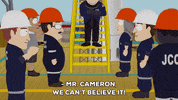 happy james cameron GIF by South Park 