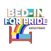 Rainbow Celebrate Sticker by staypride