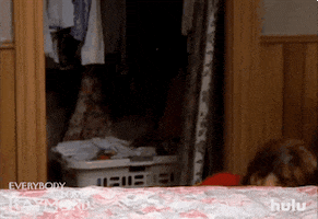 peeking out cbs GIF by HULU