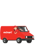 delivery singapore Sticker by RedMart