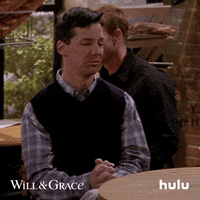 booing will and grace GIF by HULU