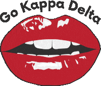 KappaDeltaAlbionCollege kiss xoxo sorority kd Sticker