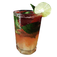 Alcohol Mojito Sticker by Los Carajillos Rockstaurante