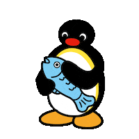 Take Care Hug Sticker by Pingu