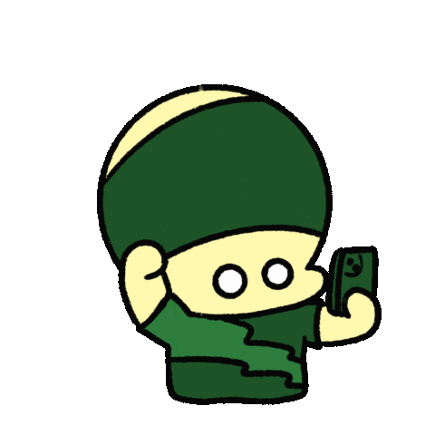 kkabuktoon giphyupload happy 신나 축구 Sticker