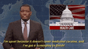 health care weekend update GIF by Saturday Night Live
