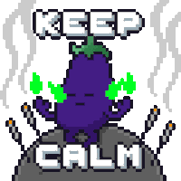 Relax Breathe Sticker by Potatoz by 9GAG