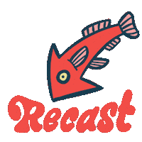 Arrow Fishing Sticker by recast market
