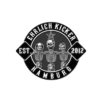 Skull Skeleton Sticker by Ehrlich Kicker