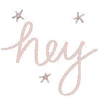 Stars Hello Sticker