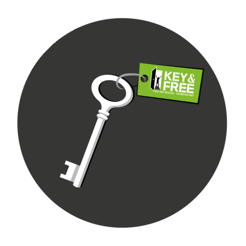 KeyandFree free door key escape Sticker