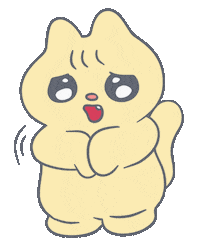 Help Me Please Sticker by Snooze Kittens