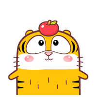 Chinese New Year Tiger Sticker by Bear Boss Buddies