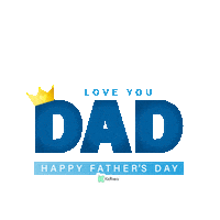 Fathers Day Crown Sticker by Kidbea