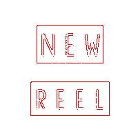 Text Reel Sticker