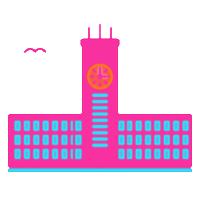 Neon Wtf Sticker by IntelligentMobiles GmbH