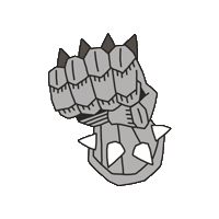 Iron Fist Sticker by Maeve Chocolate