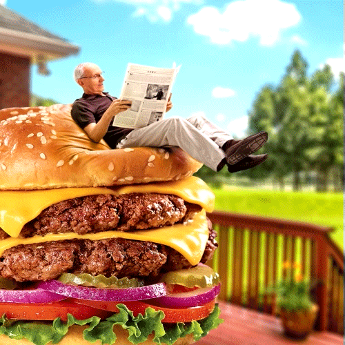 dad burger GIF by Welcome! At America’s Diner we pronounce it GIF.