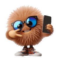3D Monster Sticker