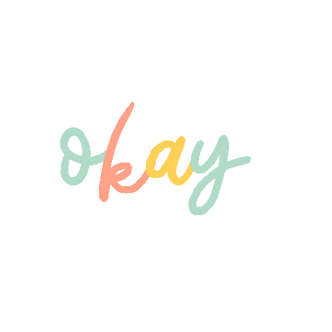 Pastel Ok Sticker