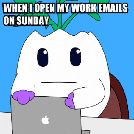 Work From Home Ugh GIF by Magic Eden