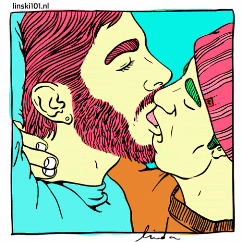 gay love GIF by Linski101