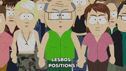 angry crowd GIF by South Park 