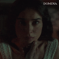 Nervous Big Eyes GIF by Domina Series
