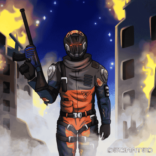 Fire Explode GIF by Decimated