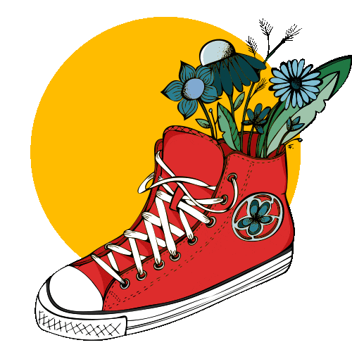 Hockey Converse Sticker