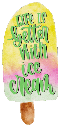Icecream Popsicle Sticker