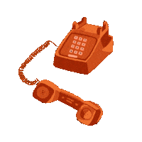 cemarina phone call telephone distance Sticker