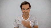 Roger Federer Kiss GIF by Miami Open