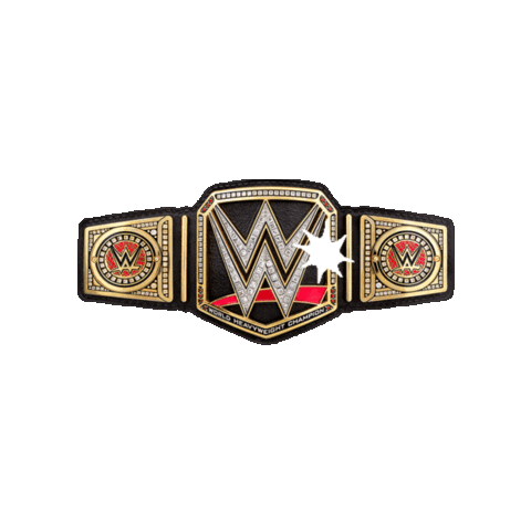 Championship Belt Sport Sticker by WWE