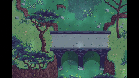 StarseedForest giphyupload retro pixel art forest GIF