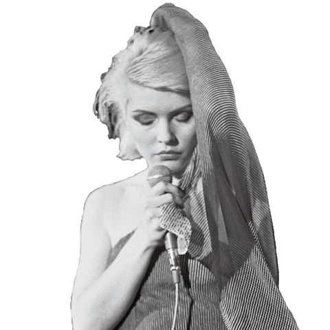 faceitdebbieharry rock singer blonde punk Sticker