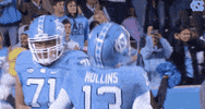carolina football GIF by UNC Tar Heels