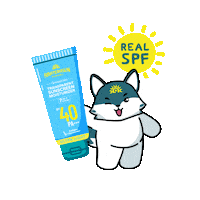 Sunscreen Sticker by Amaterasun