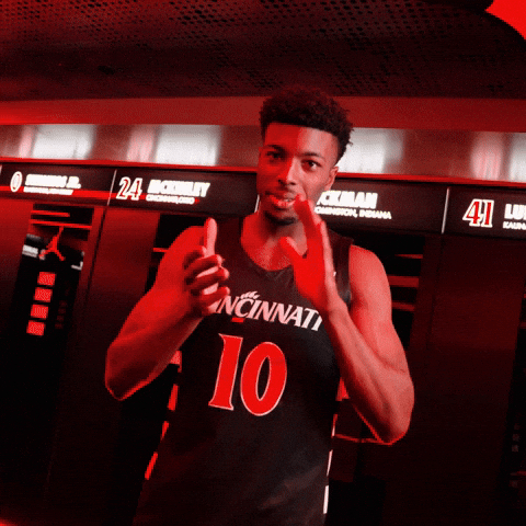 Bearcats Basketball GIF by Cincinnati Bearcats