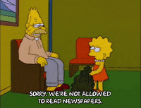 mad lisa simpson GIF